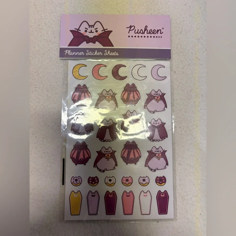Pusheen Sticker Collection (second slide limited edition/ never opened) - Picture 2 of 2